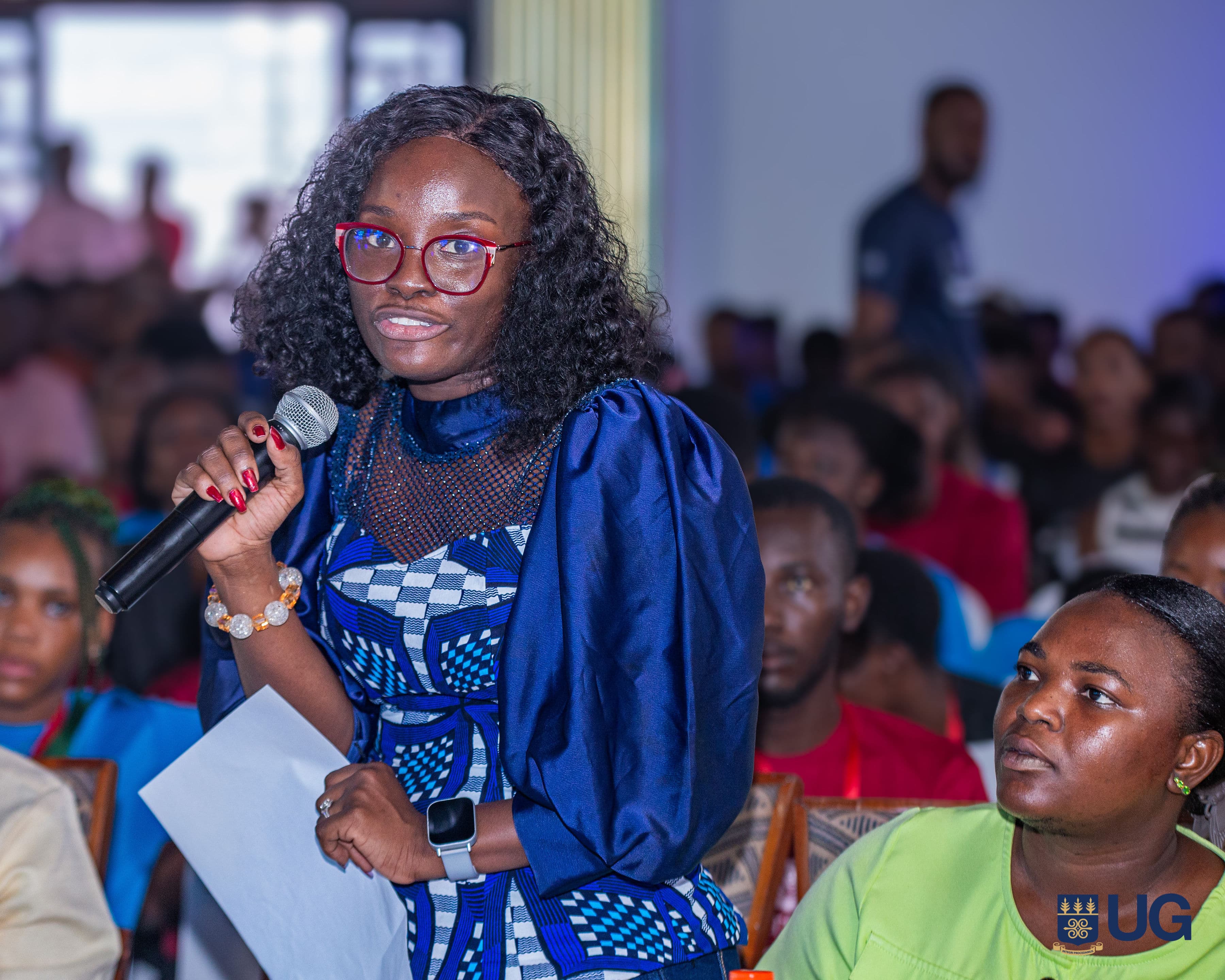 A moment from the 2025 Tɛkyerɛma Pa Hackathon
