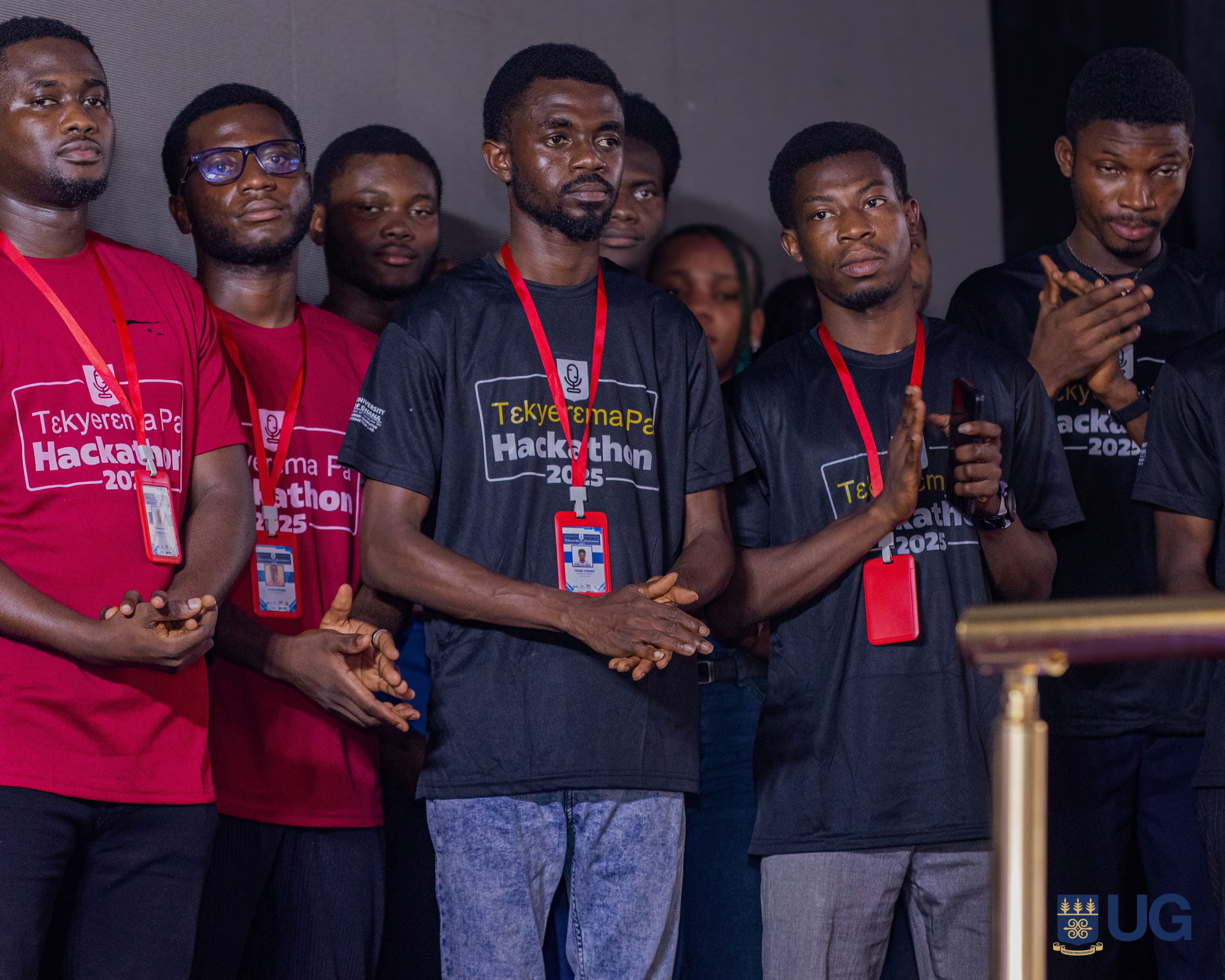 A moment from the 2025 Tɛkyerɛma Pa Hackathon