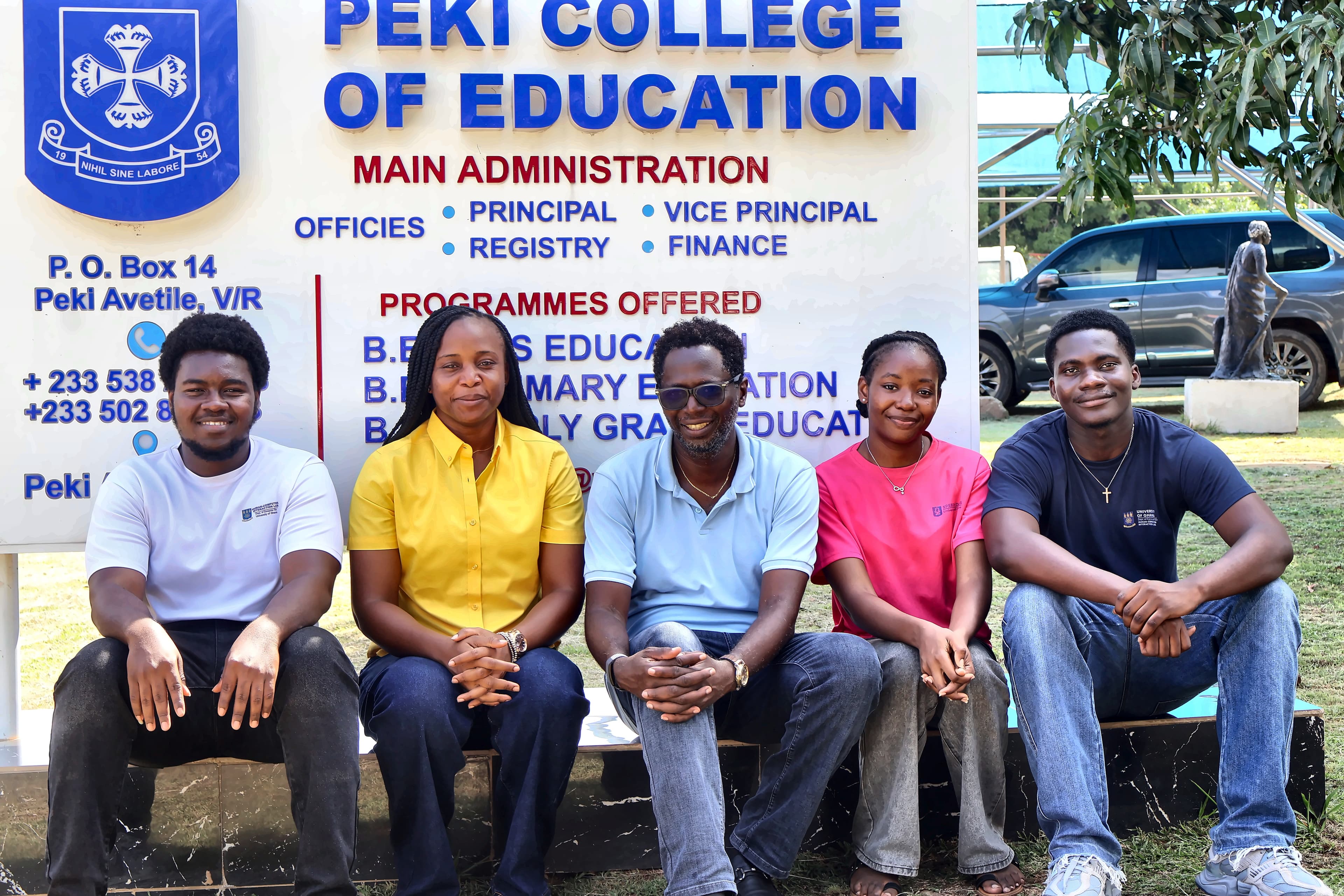 The HCI Lab team at the University of Ghana